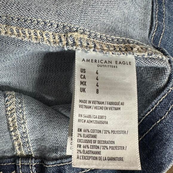 American Eagle Outfitters Denim Overall Dress | Size 4 | MSRP $70 - Picture 5 of 6